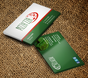 Business Card Design by primarydesigner2k9 for Pizzazza | Design #9268120