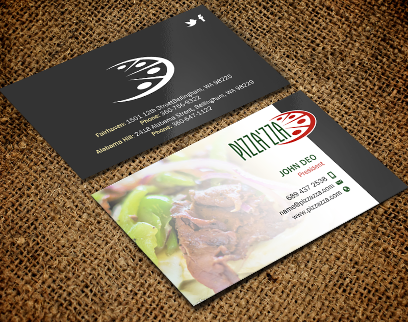 Business Card Design by Brand aid for Pizzazza | Design #9211135