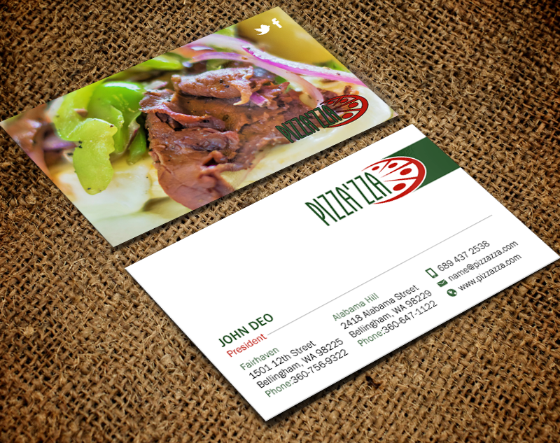 Business Card Design by Brand aid for Pizzazza | Design #9211136