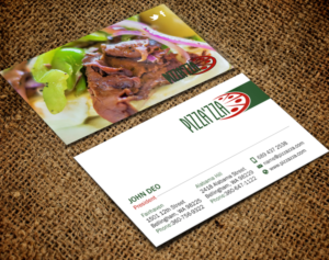 Business Card Design by Brand aid for Pizzazza | Design: #9211136