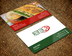 Business Card Design by Brand aid for Pizzazza | Design: #9211137