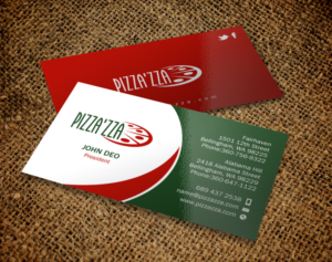 Business Card Design by Brand aid for Pizzazza | Design: #9211138