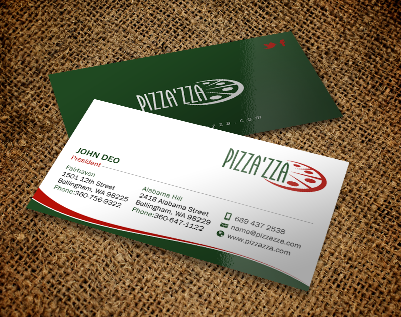 Business Card Design by Brand aid for Pizzazza | Design #9211139