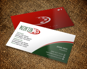 Business Card Design by Brand aid for Pizzazza | Design: #9211140
