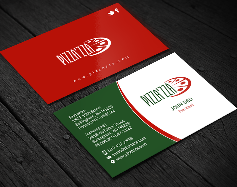 Business Card Design by Brand aid for Pizzazza | Design #9211141