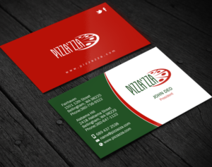 Business Card Design by Brand aid for Pizzazza | Design: #9211141