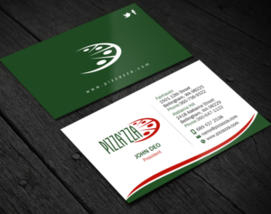 Business Card Design by Brand aid for Pizzazza | Design: #9211142