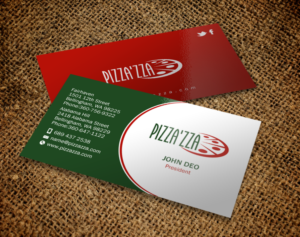 Business Card Design by Brand aid for Pizzazza | Design: #9211143