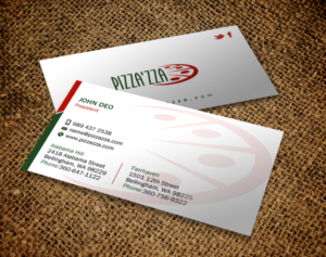 Business Card Design by Brand aid for Pizzazza | Design: #9211144