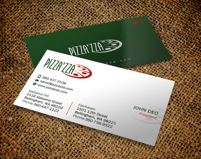 Business Card Design by Brand aid for Pizzazza | Design #9211146