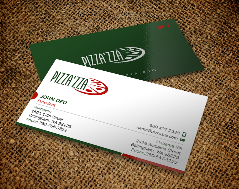 Business Card Design by Brand aid for Pizzazza | Design #9211148
