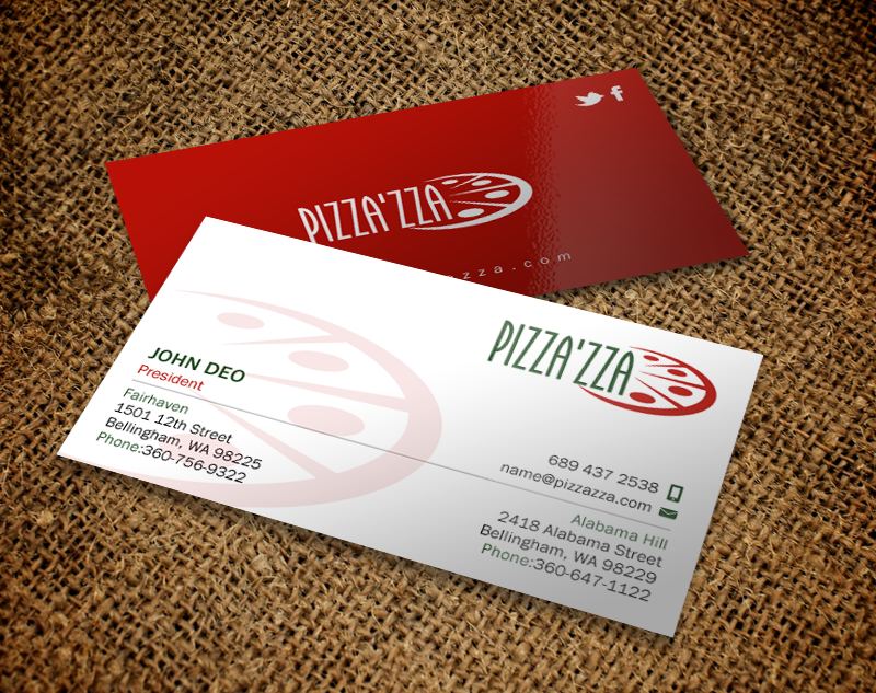 Business Card Design by Brand aid for Pizzazza | Design #9211149