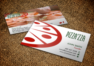 Business Card Design by chandrayaan.creative for Pizzazza | Design: #9211342