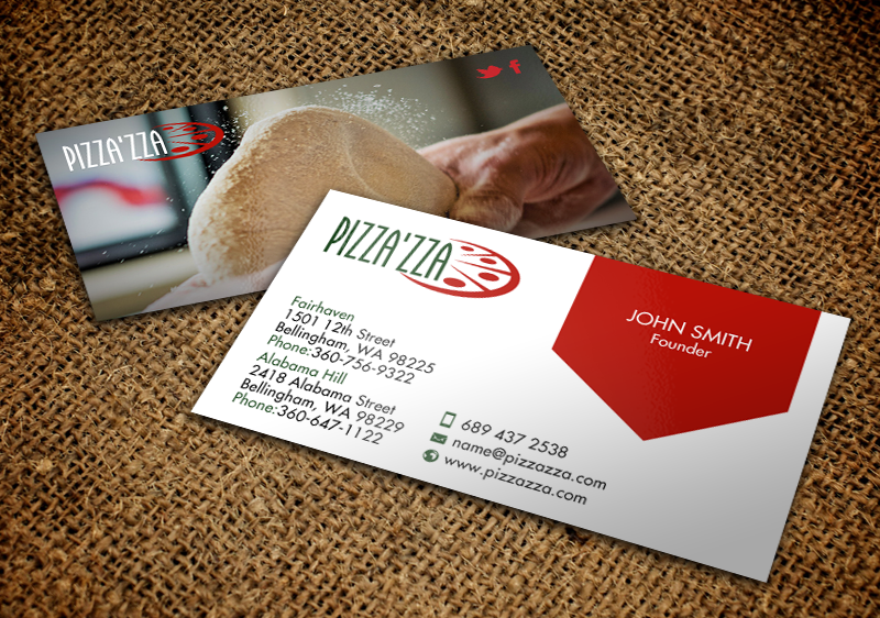 Business Card Design by chandrayaan.creative for Pizzazza | Design #9211345