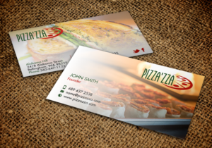 Business Card Design by chandrayaan.creative for Pizzazza | Design: #9211346