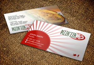 Business Card Design by chandrayaan.creative for Pizzazza | Design: #9211349