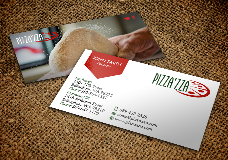 Business Card Design by chandrayaan.creative for Pizzazza | Design #9211352