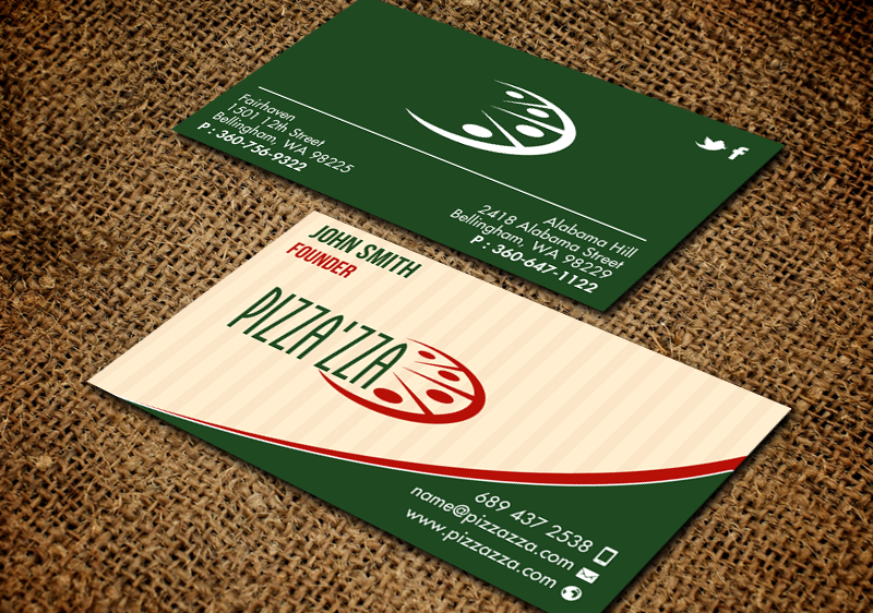 Business Card Design by chandrayaan.creative for Pizzazza | Design #9216767