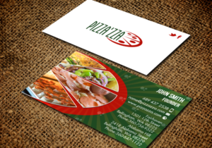 Business Card Design by chandrayaan.creative for Pizzazza | Design: #9216769