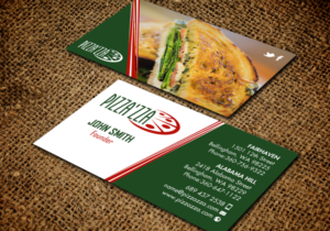 Business Card Design by chandrayaan.creative for Pizzazza | Design: #9216771