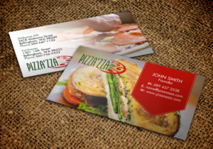 Business Card Design by chandrayaan.creative for Pizzazza | Design: #9216773