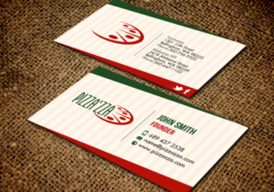 Business Card Design by chandrayaan.creative for Pizzazza | Design: #9216779