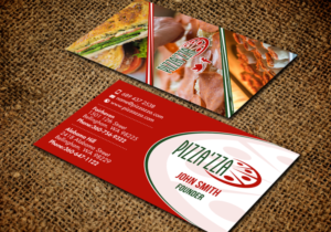 Business Card Design by chandrayaan.creative for Pizzazza | Design: #9216780