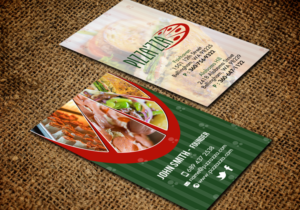 Business Card Design by chandrayaan.creative for Pizzazza | Design: #9216784