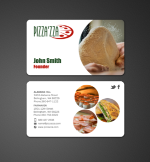 Business Card Design by chandrayaan.creative for Pizzazza | Design: #9227564