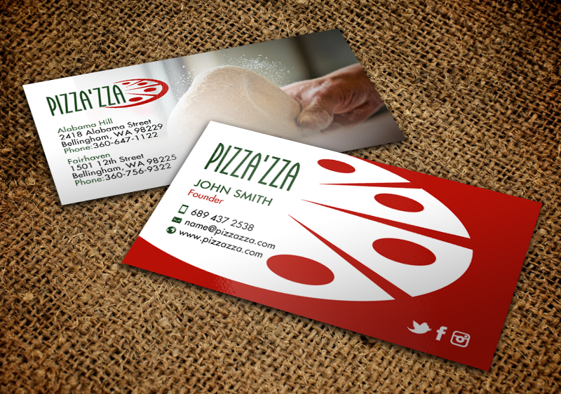 Business Card Design by chandrayaan.creative for Pizzazza | Design: #9433514