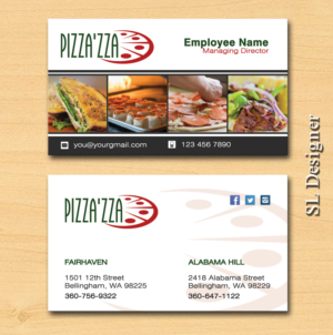 Business Card Design by SL Designer for Pizzazza | Design: #9211033