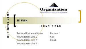 Business Card Design by gihanharshana