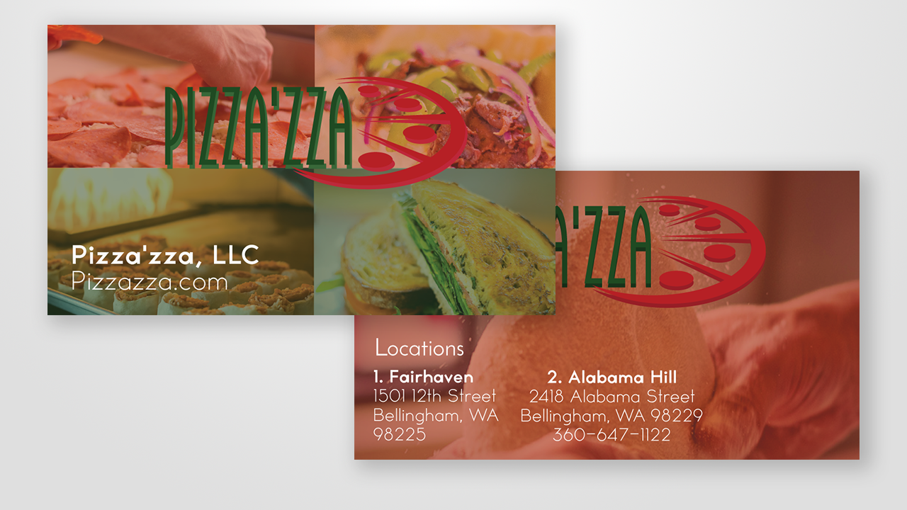 Business Card Design by DAREALVISUALS for Pizzazza | Design #9262264
