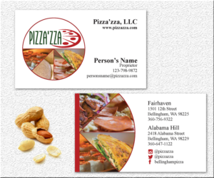 Business Card Design by Vimal Teja for Pizzazza | Design #9234155