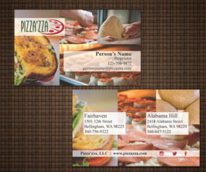 Business Card Design by Vimal Teja for Pizzazza | Design: #9234156
