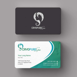 Design de Carte de Visite par INDIAN_Ashok pour CryoPure Spa, LLC. | Design : #9208164