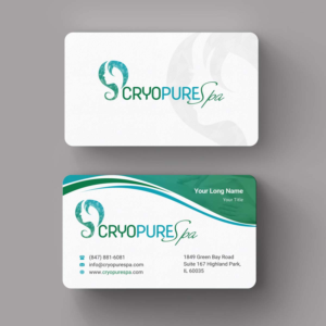 Design de Carte de Visite par INDIAN_Ashok pour CryoPure Spa, LLC. | Design : #9208169