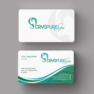 Design de Carte de Visite par INDIAN_Ashok pour CryoPure Spa, LLC. | Design : #9208173