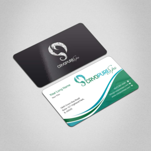 Design de Carte de Visite par INDIAN_Ashok pour CryoPure Spa, LLC. | Design : #9208174