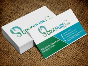 Design de Carte de Visite par Lanka Ama pour CryoPure Spa, LLC. | Design : #9208280