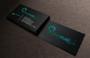 Design de Carte de Visite par Lanka Ama pour CryoPure Spa, LLC. | Design : #9208329