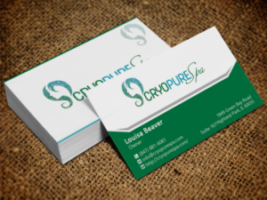 Design de Carte de Visite par Lanka Ama pour CryoPure Spa, LLC. | Design : #9208337