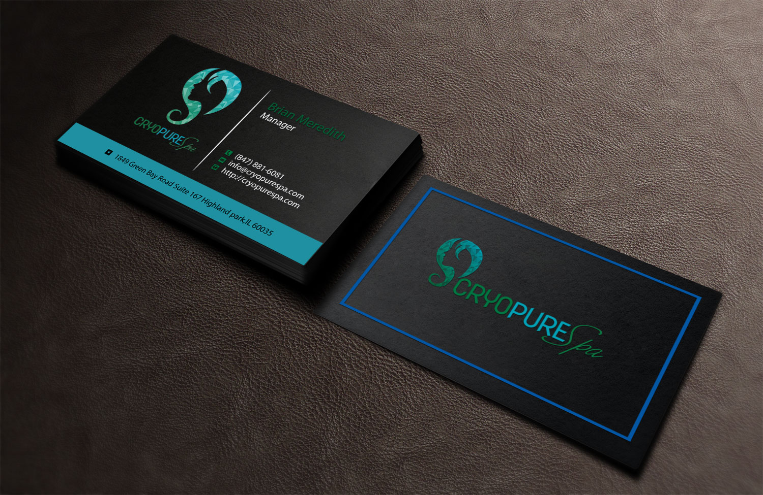 Diseño de Tarjeta de Presentación por Lanka Ama para CryoPure Spa, LLC. | Diseño #9208347
