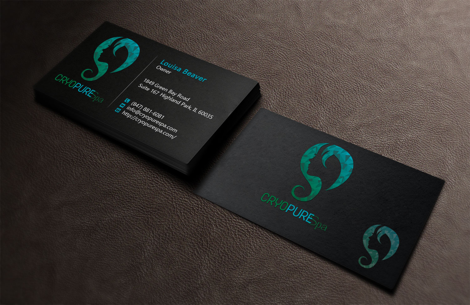 Diseño de Tarjeta de Presentación por Lanka Ama para CryoPure Spa, LLC. | Diseño #9208349