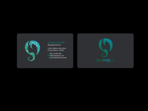 Business Card Design by Creations Box 2015 for CryoPure Spa, LLC. | Design: #9220827