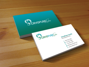 Business Card Design by Creations Box 2015 for CryoPure Spa, LLC. | Design #9220839