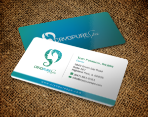 Design de Carte de Visite par Brand aid pour CryoPure Spa, LLC. | Design : #9217203