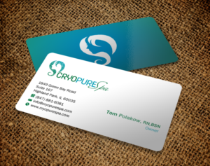 Design de Carte de Visite par Brand aid pour CryoPure Spa, LLC. | Design : #9217205