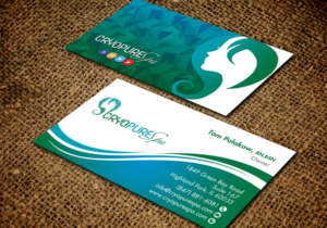 Design de Carte de Visite par chandrayaan.creative pour CryoPure Spa, LLC. | Design : #9209783