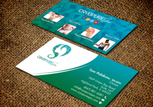 Design de Carte de Visite par chandrayaan.creative pour CryoPure Spa, LLC. | Design : #9209786